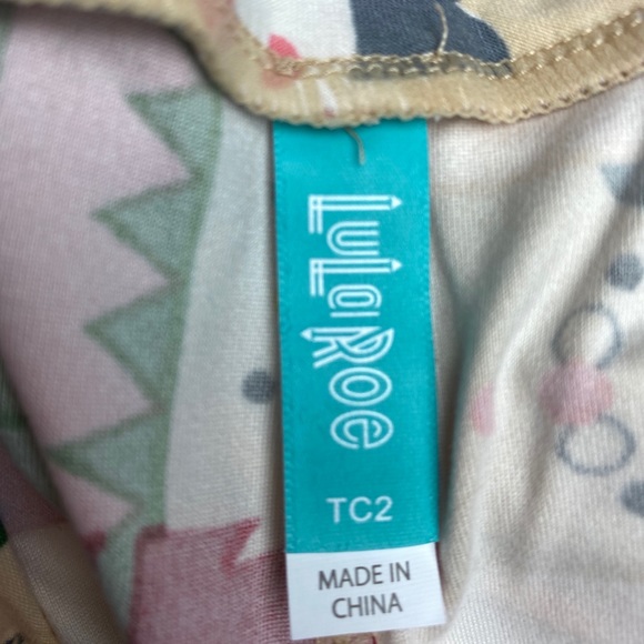 LuLaRoe TC2 Adult 18+ Holiday Leggings Faces - Picture 6 of 8